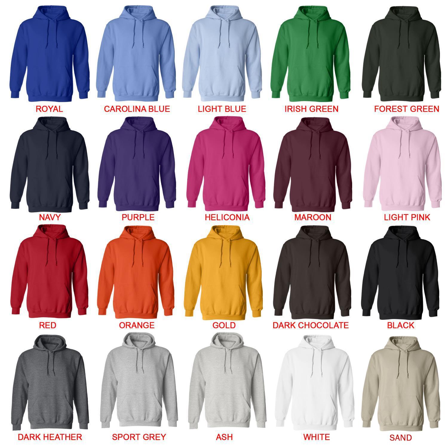 hoodie color chart - Tougen Anki Store