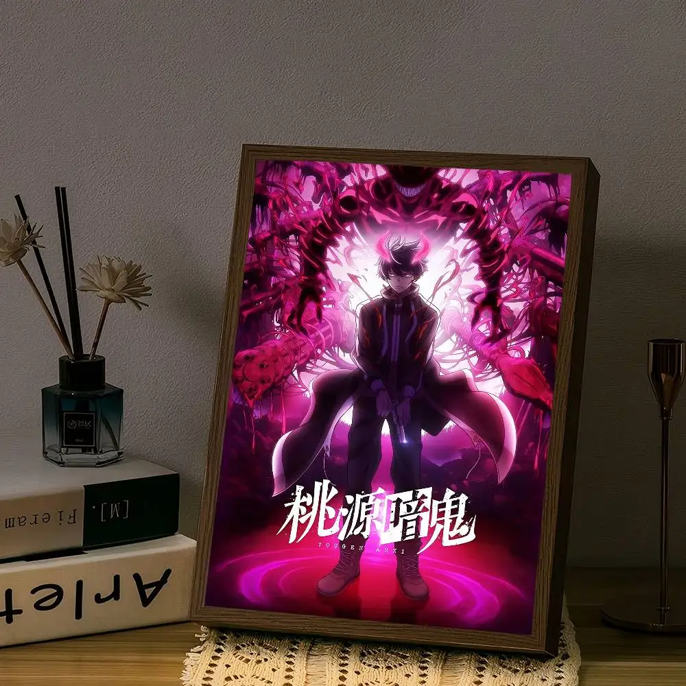 Shiki Ichinose Anime Tougen Anki Wall Art
