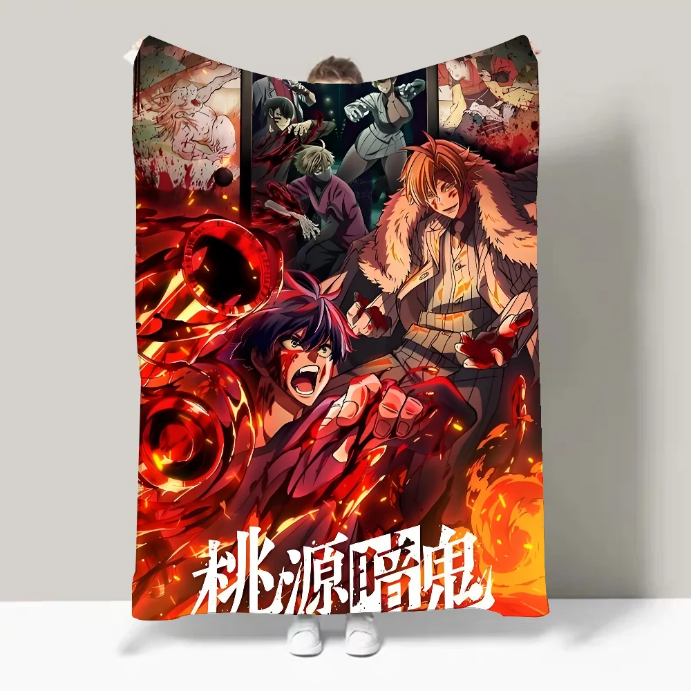 The War Anime Tougen Anki Blanket