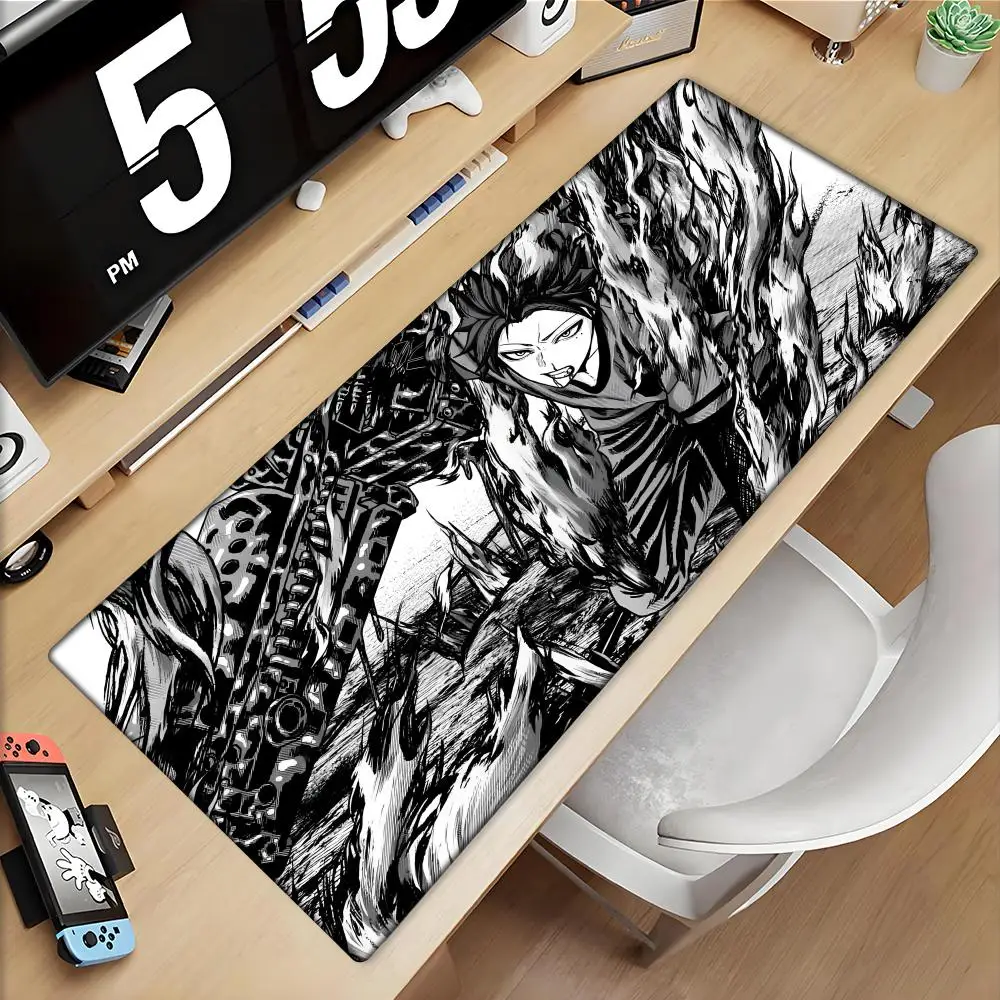 Black White Tougen Anki Mouse Pad