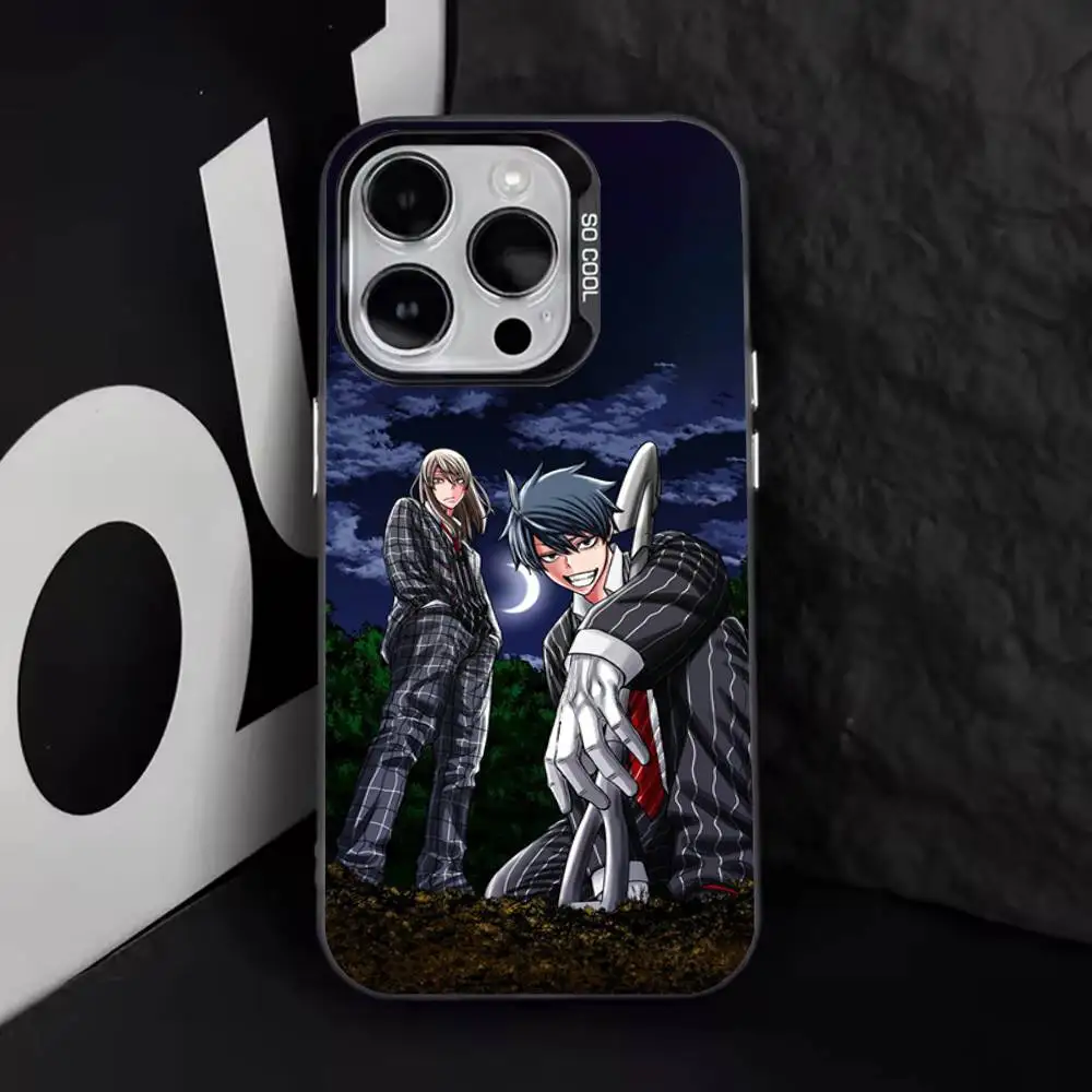 Shiki Ichinose & Mikado Momodera Tougen Anki Dark Demon Phone Case