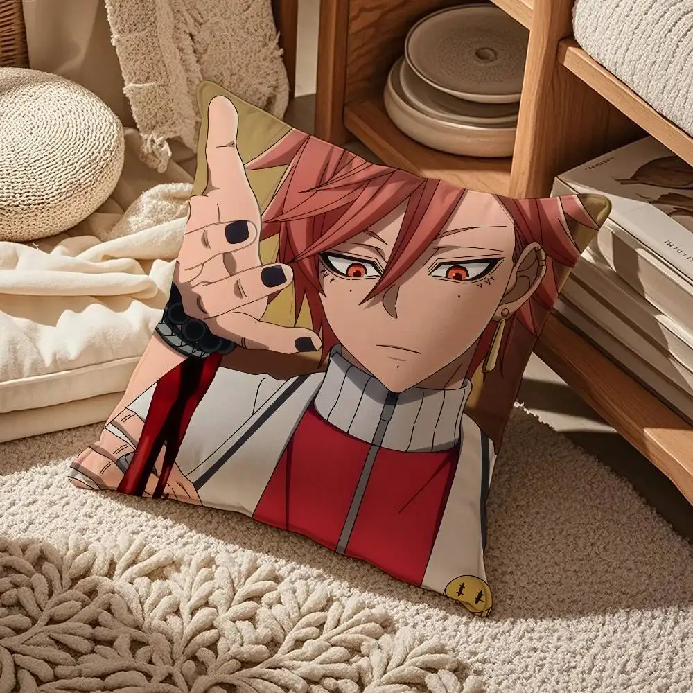 Kyouya Oiranzaka Tougen Anki Anime Throw Pillow