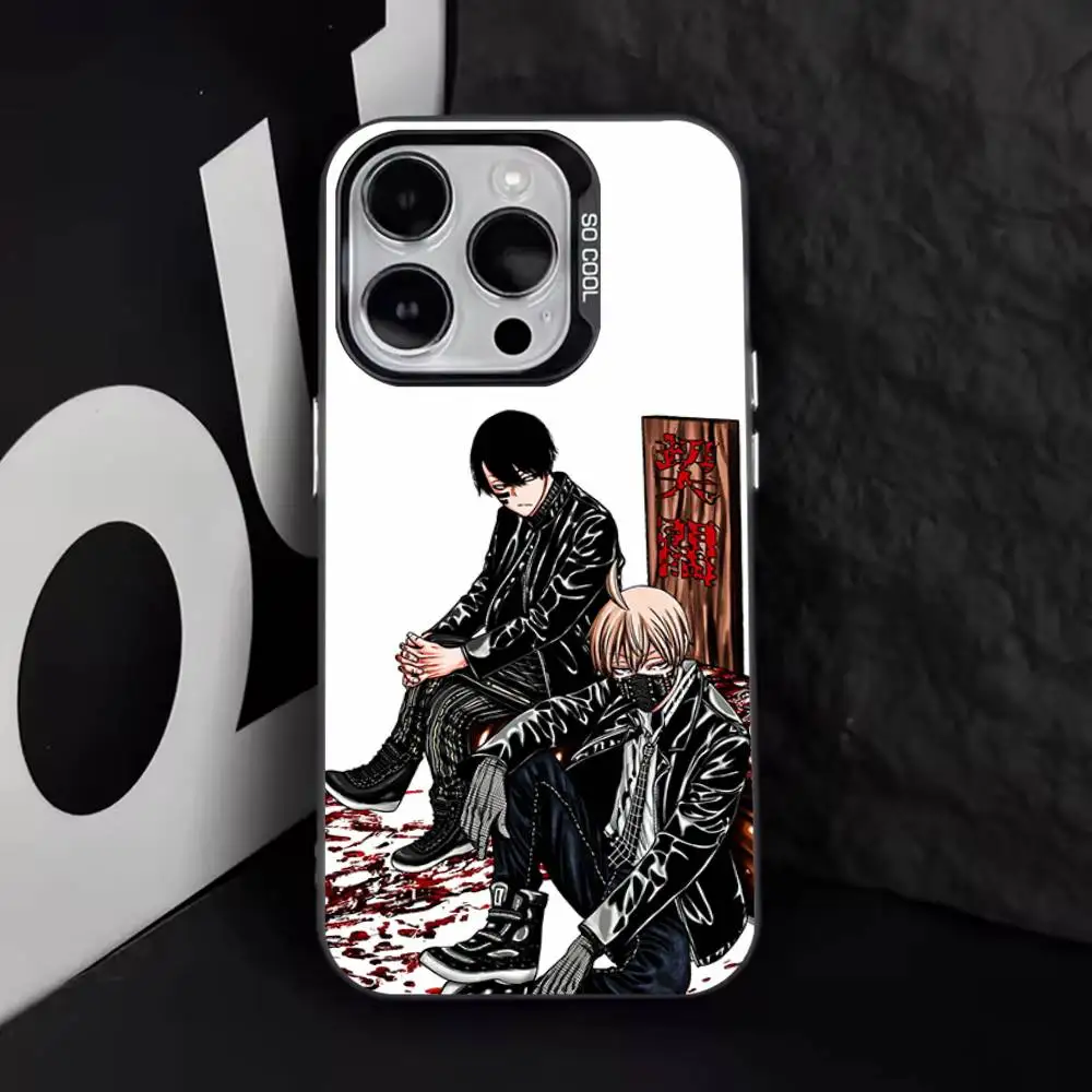 Jin Kougasaki & Ikari Yaoroshi Tougen Anki Dark Demon Phone Case