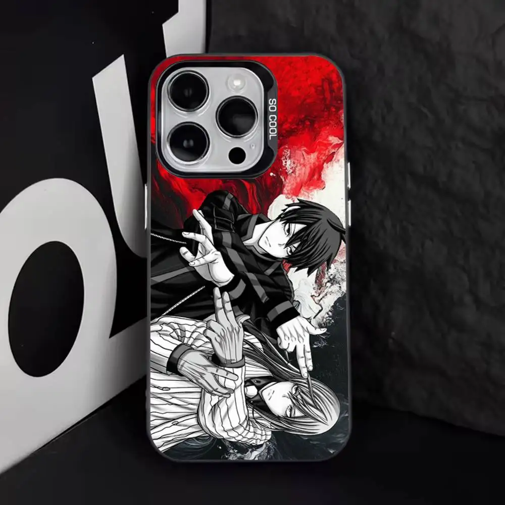 Shiki Ichinose & Mikado Momodera Shot Tougen Anki Dark Demon Phone Case