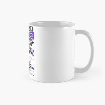 Line Art Style Action Anime Mug