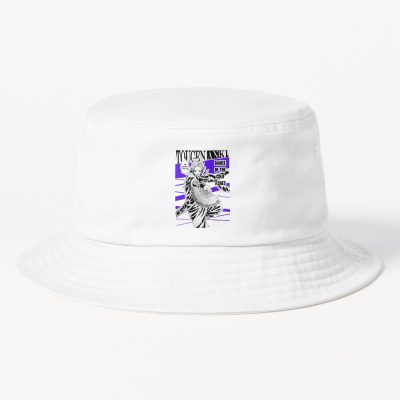 Line Art Style Action Anime Bucket Hat
