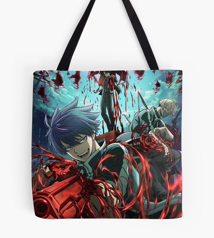 Tougen Anki Shiki Ichinose Art Print Supernatural Action Manga Tote Bag
