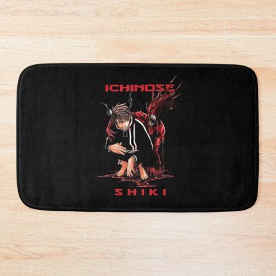 Red Text Shiki Ichinose Tougen Anki Bath Mat