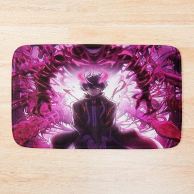 Pink Power Shiki Ichinose Tougen Anki Bath Mat
