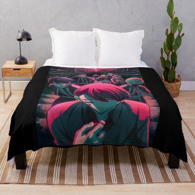 Naito Mudano Tougen Anki Throw Blanket