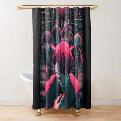 Tougen Anki Shiki Ichinose Art Print Supernatural Action Manga Shower Curtain