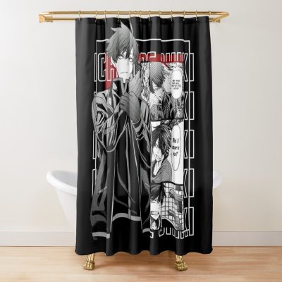 White Design Shiki Ichinose Tougen Anki Shower Curtain