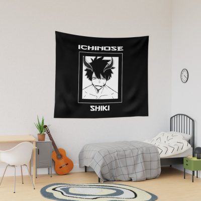 Black Shiki Ichinose Tougen Anki Tapestry