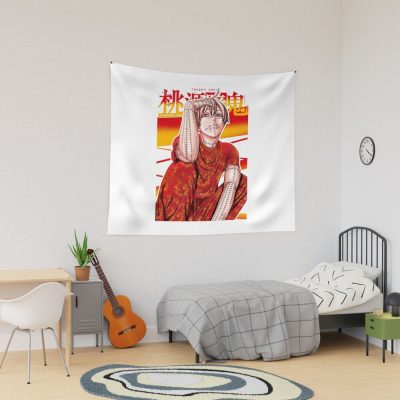 Cool Pose Action Anime Tapestry