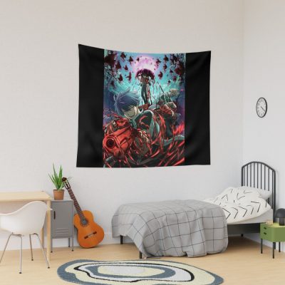 Tougen Anki Shiki Ichinose Art Print Supernatural Action Manga Tapestry