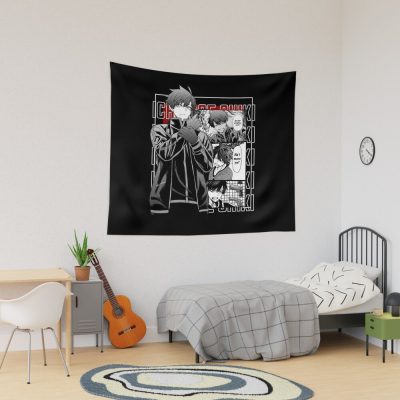 White Design Shiki Ichinose Tougen Anki Tapestry